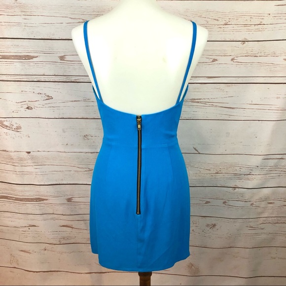 NBD x Naven Twins Cross it Off Cutout Mini Dress - Picture 4 of 7